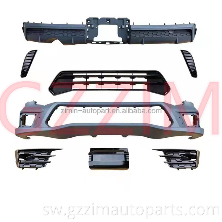 Gari Auto Accessories Mbele na Nyuma Bumper Lip Mona Lisa Kit Kit kwa LC300